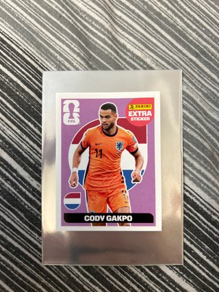 Cromo Cody Gakpo Extra Sticker WC 2026