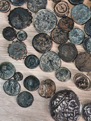 Lote Monedas Romanas Antiguas