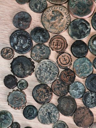 Lote Monedas Romanas Antiguas
