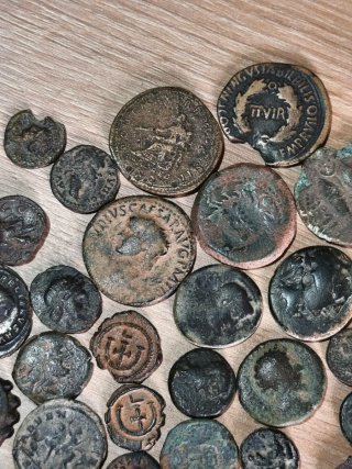 Lote Monedas Romanas Antiguas