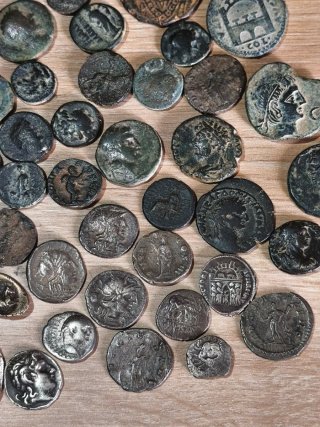 Lote Monedas Romanas Antiguas