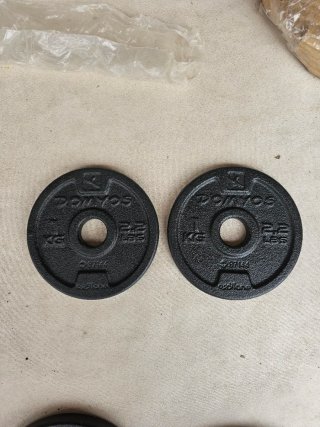 Discos de pesas 1 kg