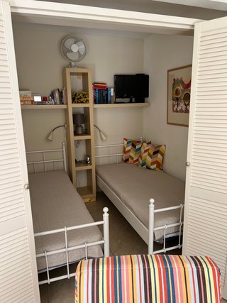 2 Eenpersoonsbedden Staal met Matras