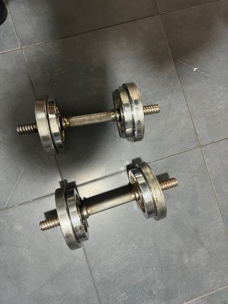 Mancuernas ajustables para casa