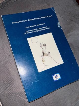 Libro infantil "Las aventuras de Lupo Calzino"+ CD