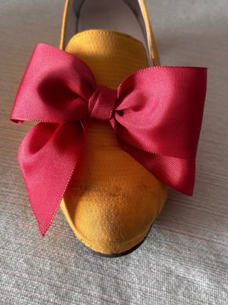 Zapatos Fallera Amarillos Talla 36