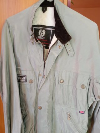 Giubbotto uomo Belstaff grigio taglia L
