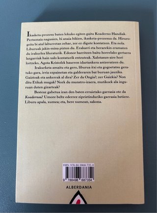 Koaderno handia nuevo
