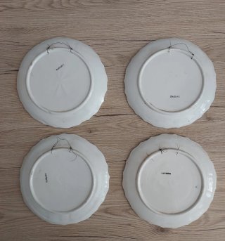 Set 4 Piatti Ceramica Stagioni