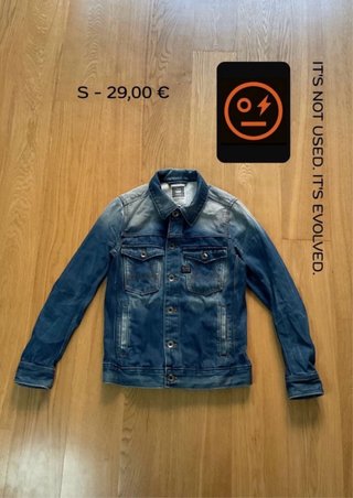 Chaqueta vaquera hombre de G-Star Raw (S)