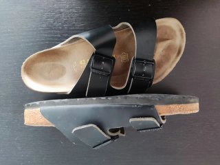Sandalias Birkenstock Arizona Negras Talla 42