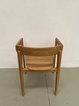 Sedia Icaro KAVE HOME in legno massiccio di teak