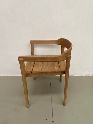 Sedia Icaro KAVE HOME in legno massiccio di teak