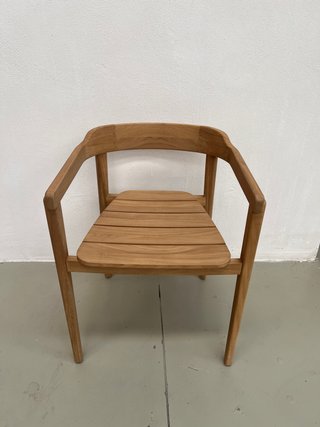 Sedia Icaro KAVE HOME in legno massiccio di teak