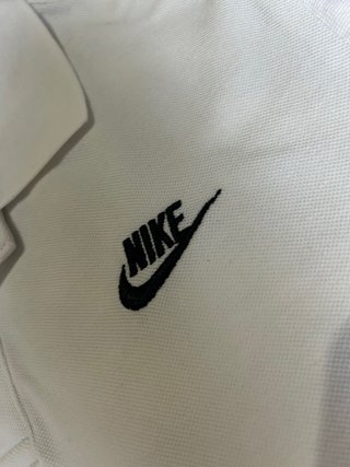 Polo Nike Blanco Talla XS