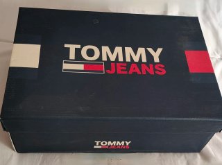 Botines TOMMY JEANS Lace Up Flat Boot, ORIGINAL,