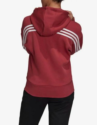 Sudadera Adidas Roja con Cremallera