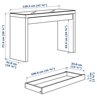 Tocador ikea MALM