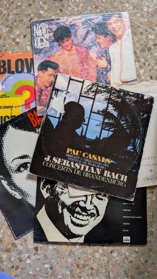 Lotto di 15 Vinili LP e Maxis Vintage