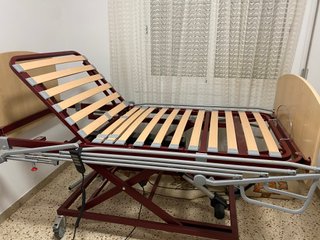 Cama Geriátrica Eléctrica con Barandillas