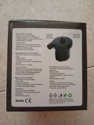 Bomba de Aire Eléctrica KmtStyle