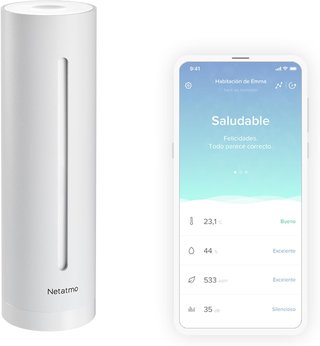 Monitor de calidad del aire interior Netatmo