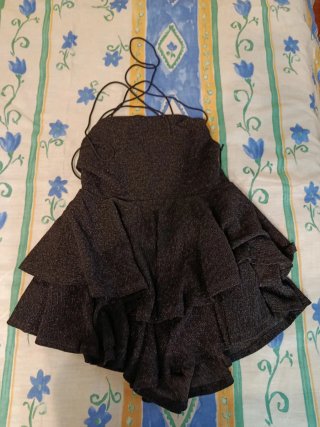 Vestido (pantalón) de noche negro
