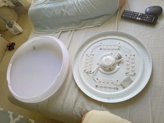 Plafón LED redondo blanco