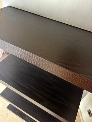 Estantería de diseño madera y metal