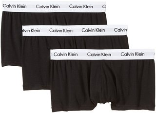 Lote 3 Boxers Calvin Klein Negro Talla M