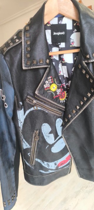 Chaqueta Desigual x Disney Mickey Mouse Talla S
