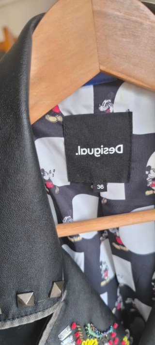 Chaqueta Desigual x Disney Mickey Mouse Talla S