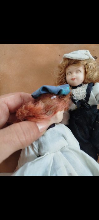 Muñecas antiguas de porcelana