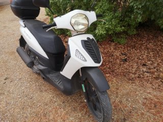 Scooter TOURER25 Blanco y Negro