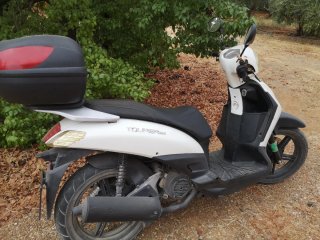 Scooter TOURER25 Blanco y Negro