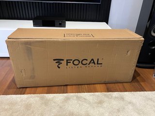 Pareja Altavoces Columna Focal Aria 926 Negro