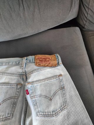 Pantalón Levis Mujer Marrón Pana