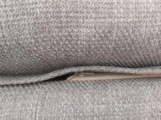 Sofá de 2 plazas gris