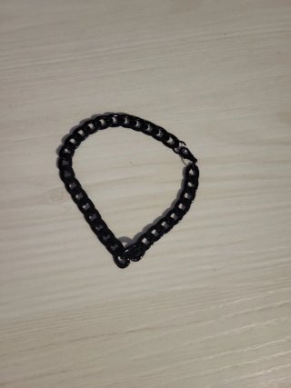 Bracciale catena nero