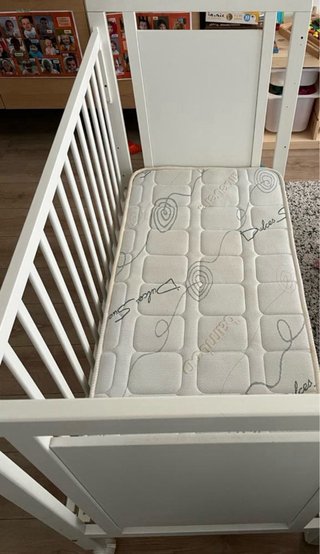 Cuna Blanca 120x60cm