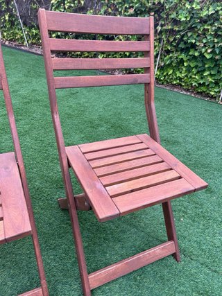 2 Sillas de Jardín Plegables Ikea