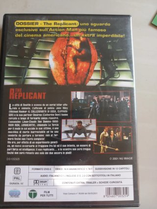 DVD The Replicant (2001) - Jean-Claude Van Damme -