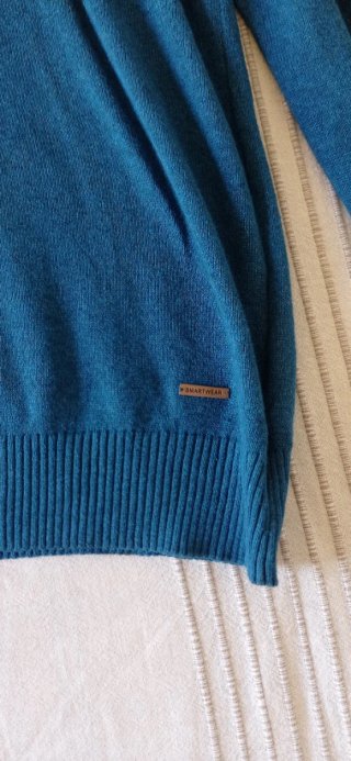 Jersey TEX Hombre Algodón Azul Talla XXL