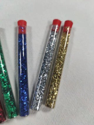 Lote 5 Tubos Purpurina Colores