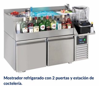 Estación de Coctelería Refrigerada 120 cm