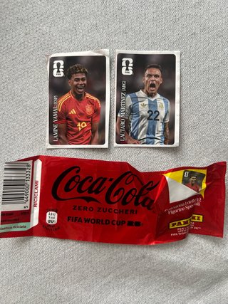 Panini FIFA 2026 Lautaro Martínez + Lamine Yamal