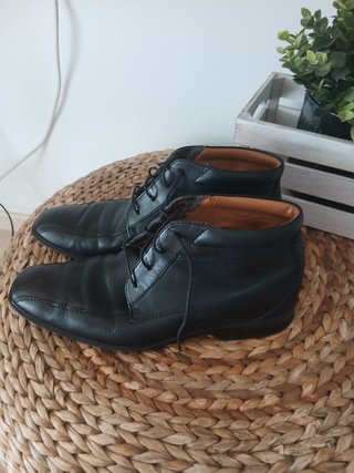 Botines de piel natural para hombre
