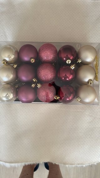 Set de 30 Bolas de Navidad Irrompibles