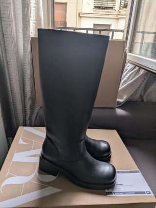 Botas altas Zara Piel Talla 38