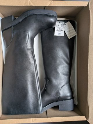 Botas altas Zara Piel Talla 38